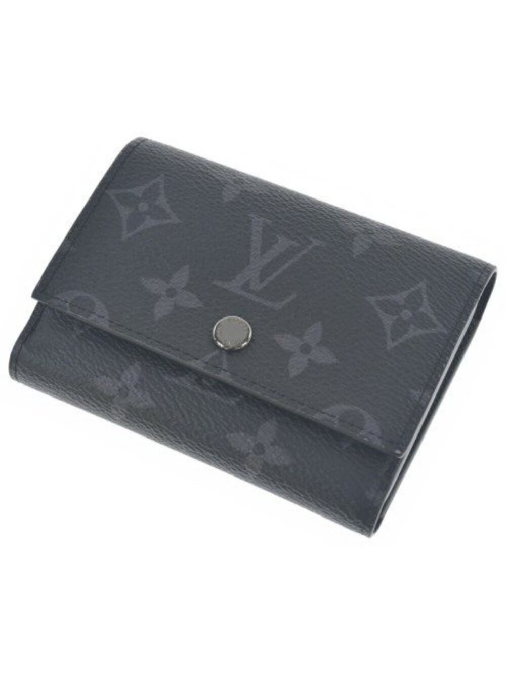 Louis Vuitton Monogram Eclipse Victor Wallet Coin Purse